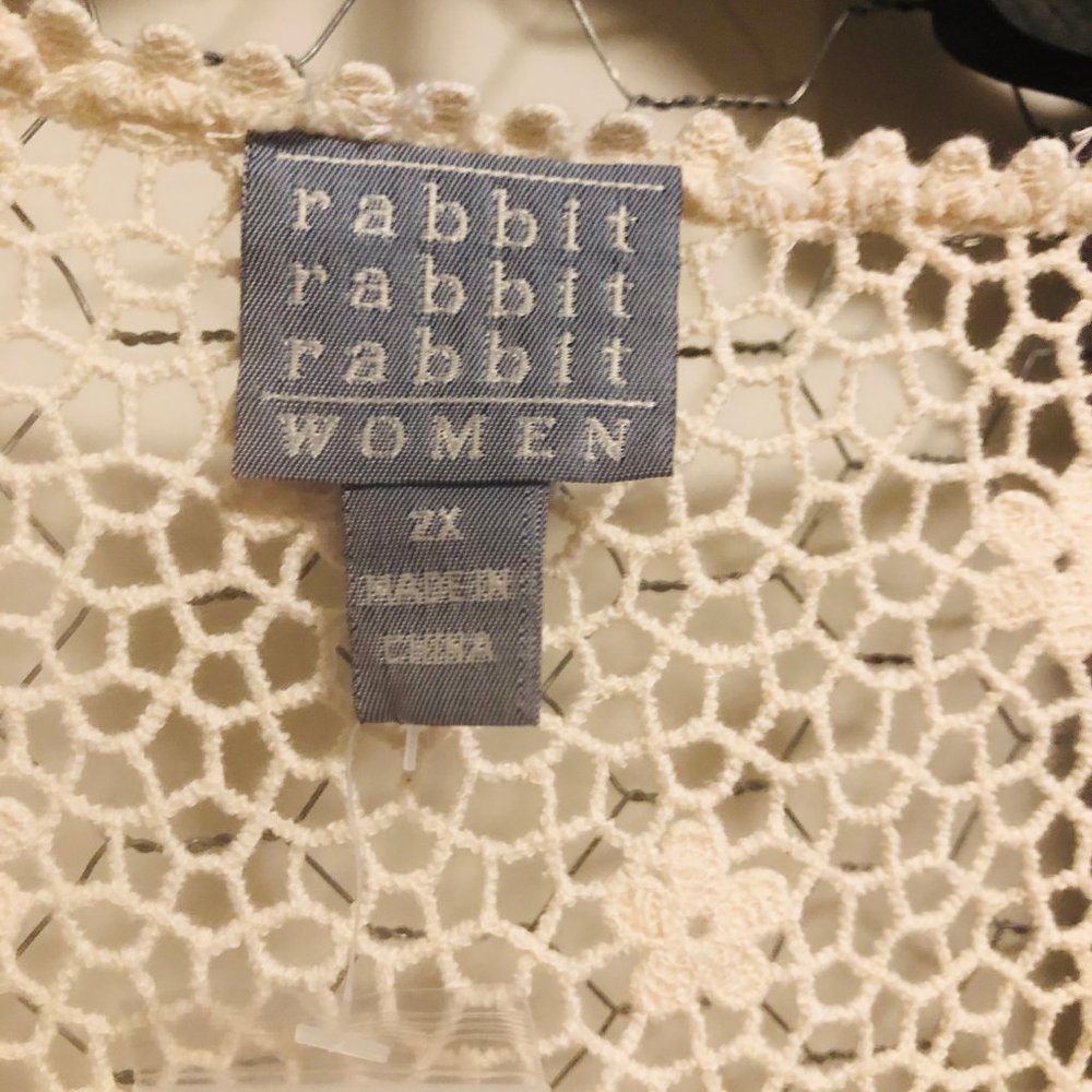 Rabbit Rabbit Rabbit Cream Floral Top - Picture 4 of 5